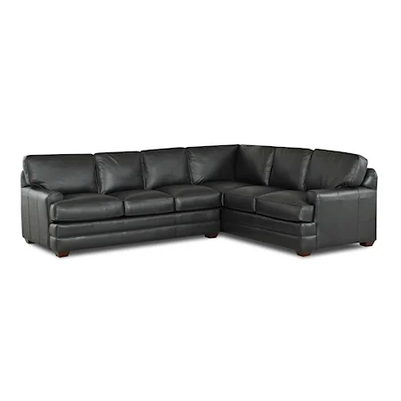 Two Piece Sectional Sofa with Right Facing Sofa